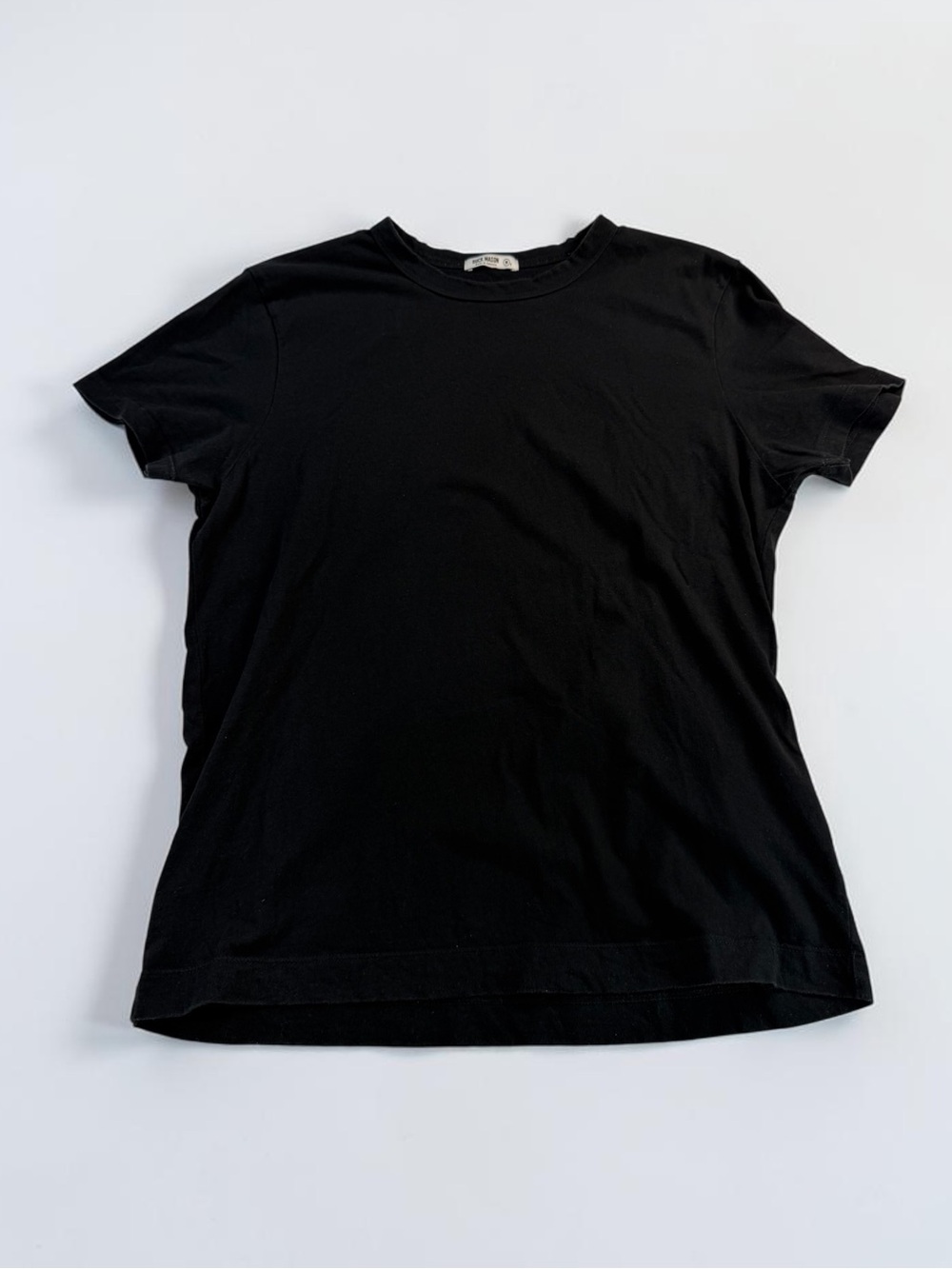 Buck Mason Black Crewneck Pima Cotton Tee Short Sleeve Medium